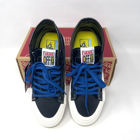 Vans Sk8 Hi 138 Decon Canvas Leather Black Skateboarding Women's S VN0A3MV16BD - Picture 5 of 11